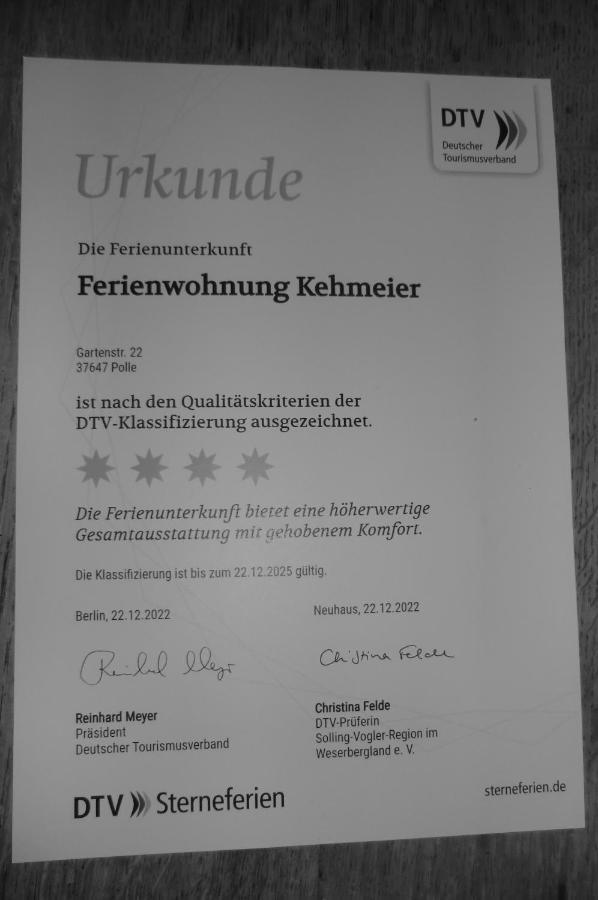 Ferienwohnung Kehmeier Polle Bagian luar foto